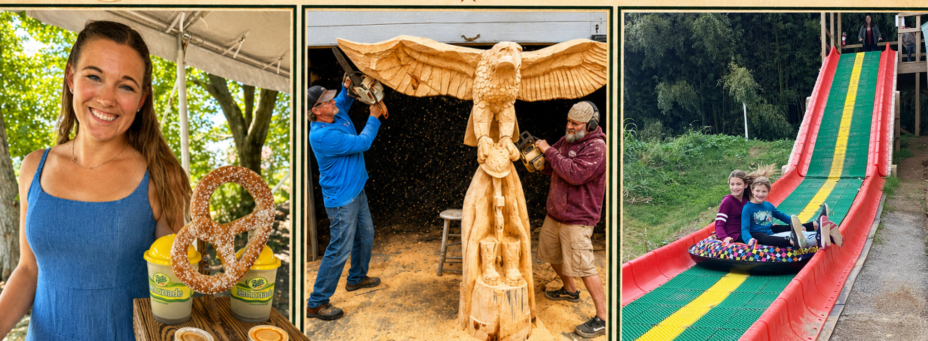 Chainsaws, Brats & Brews - July 17-19, 2026 at Maple Lawn Farms