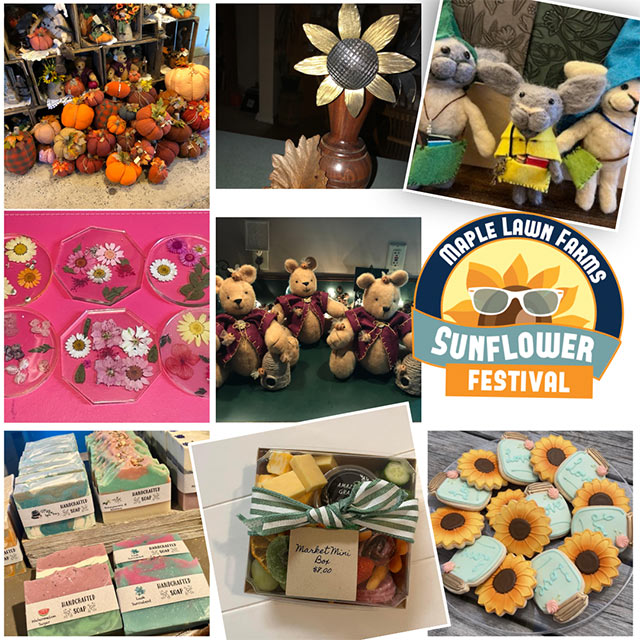 Sunflower Festival Craft Vendors 2023