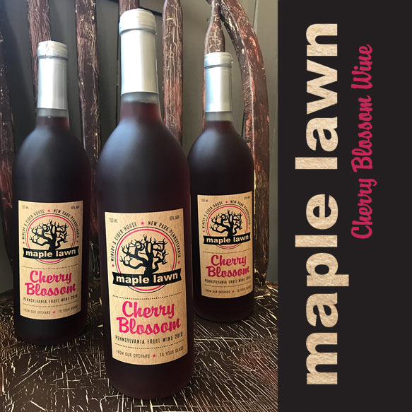 Cherry Blossom fruit wine from Maple Lawn Winery - Maple Lawn Farms (York County, PA)